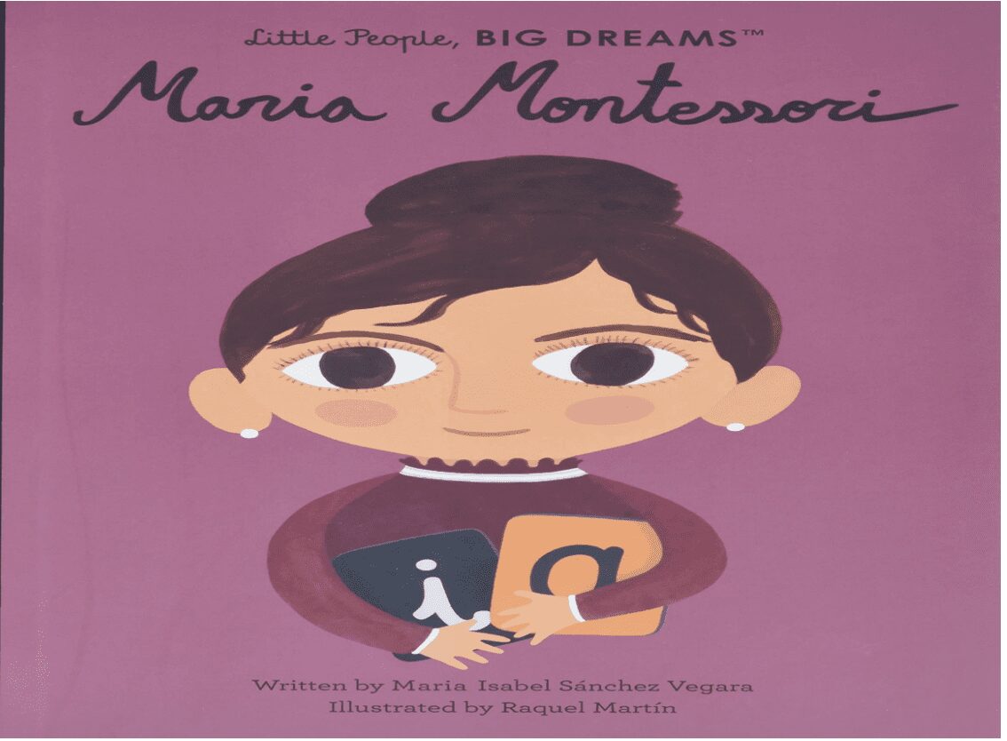 Maria Montessori book cover Maria Montessori book cover
