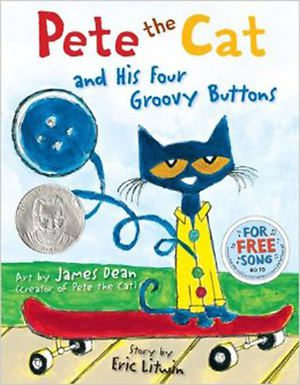 Book Review:  Pete the Cat and His Four Groovy Buttons