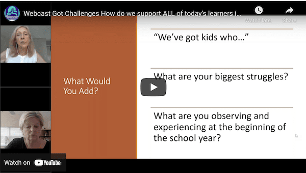 Webcast: Got Challenges? How Do We Support All Of Today’s Learners In Our Montessori Classrooms