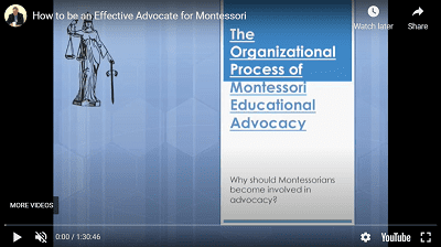 How to be an Effective Advocate for Montessori