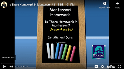 Is There Homework In Montessori?