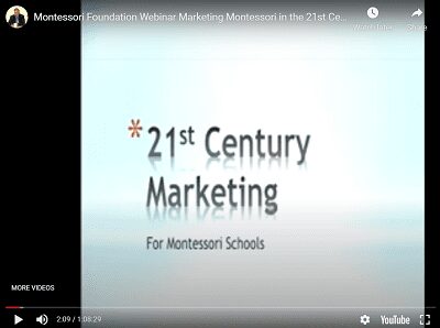 Marketing Montessori in a Digital Age: Part 1