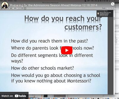 Preparing for the Admissions Season Ahead