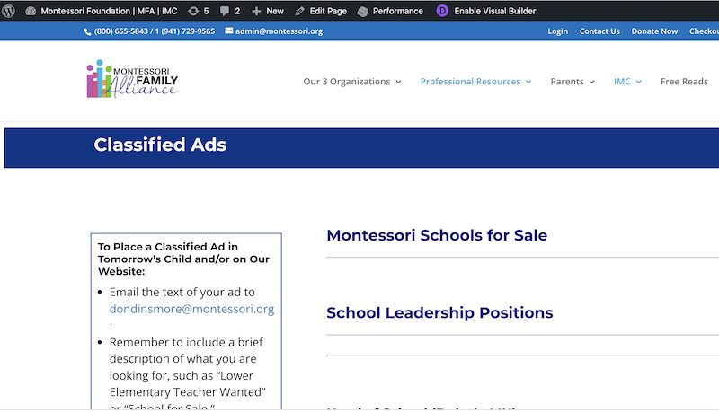 Free Online Classified Ads For School Members