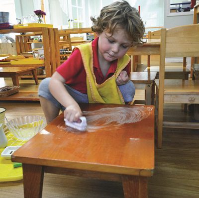 Table Washing: Why Do Montessori Students Spend So Much Time Washing Tables?