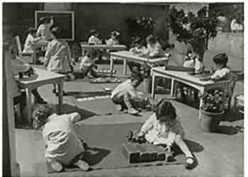 Montessori outdoor classroom
