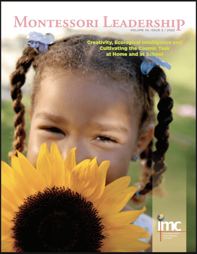 cover of Montessori Leadership April 2022