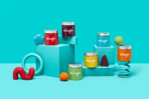 All Natural Dough jars