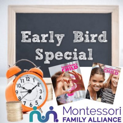 FLASH SALE: 2023/24 Early Bird Special Montessori Family Alliance - School Group Memberships