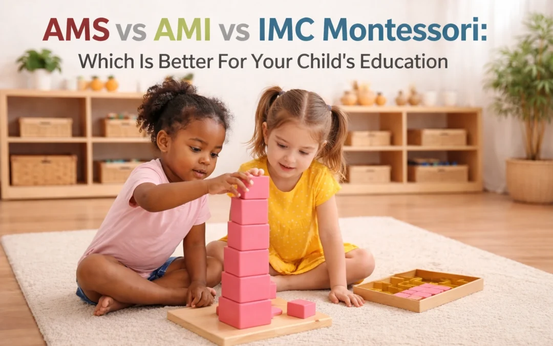 AMS Vs AMI vs IMC Montessori: Which Is Better For Your Child's Education