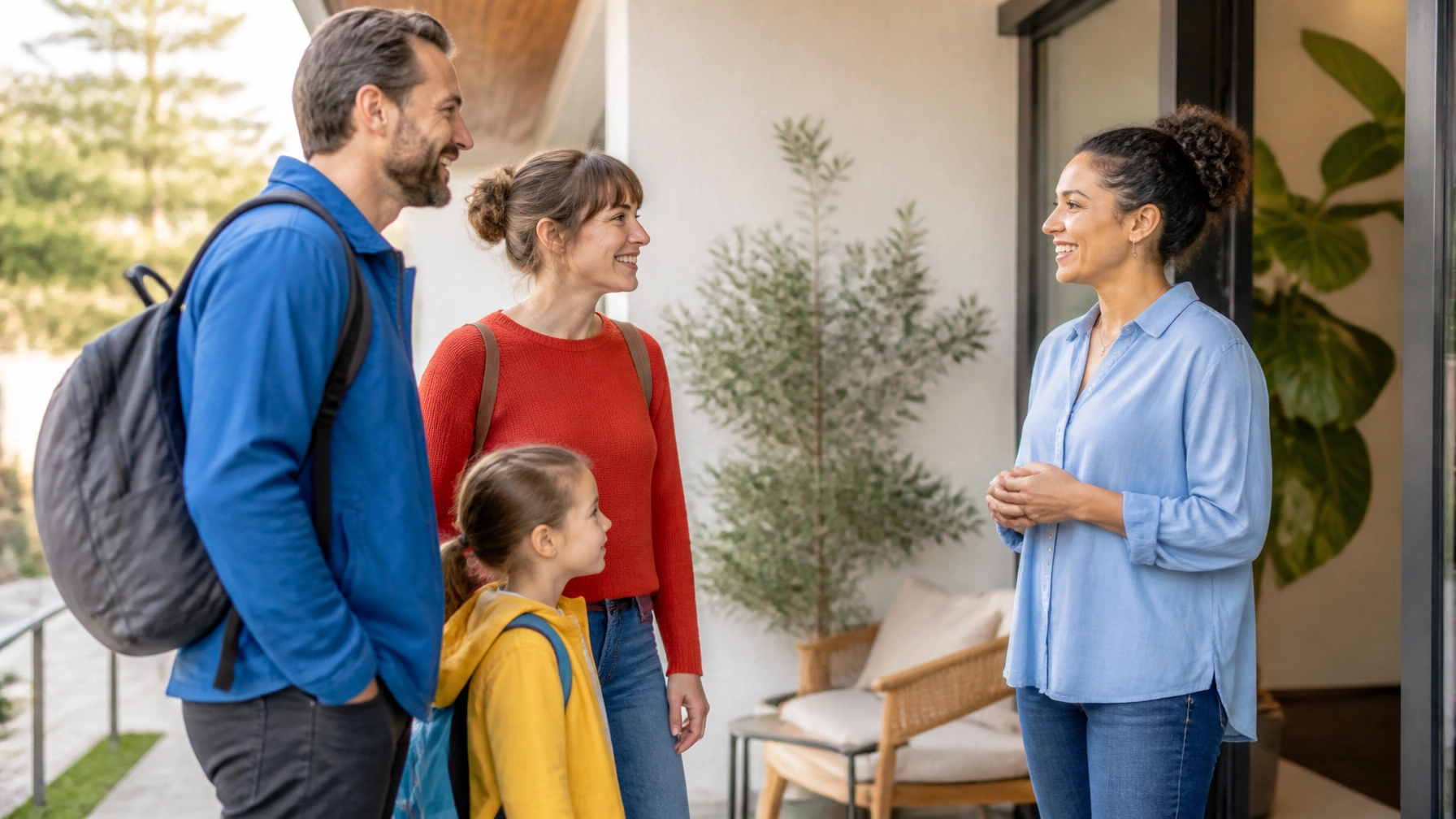 a Parent ambassador with new family