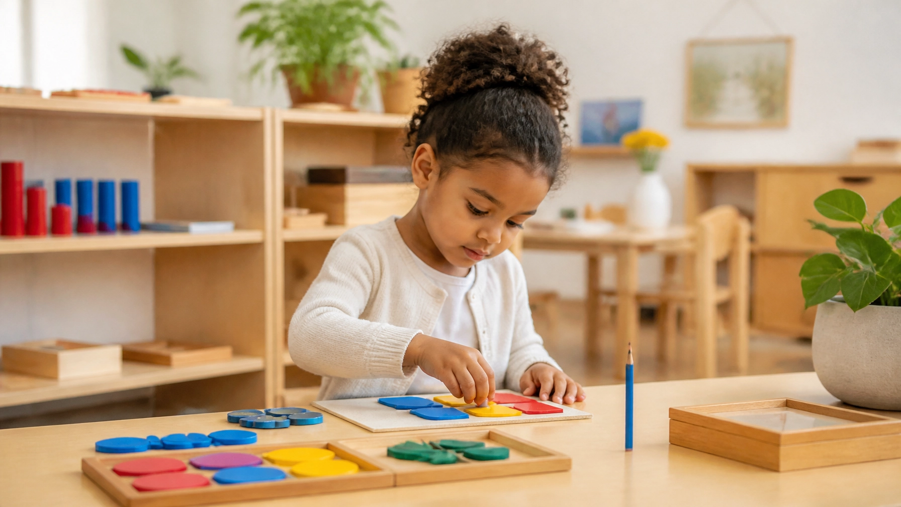 a montessori child