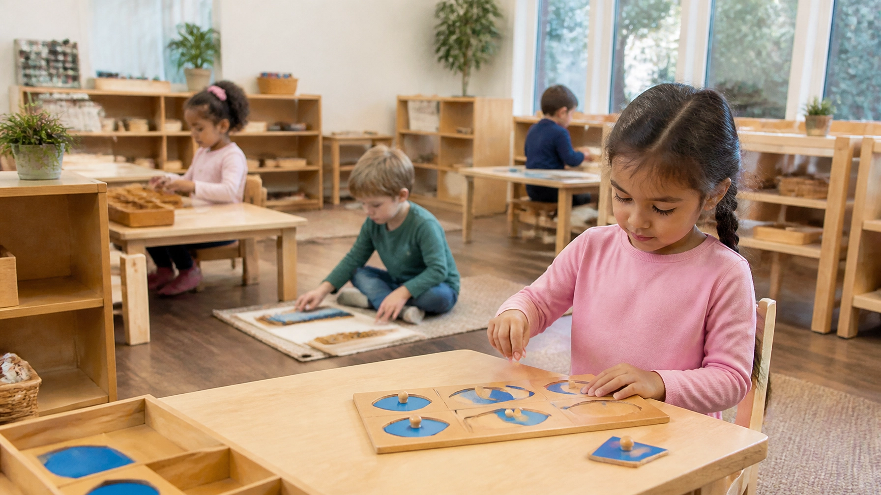 a calm classroom