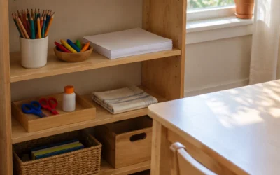 A Place to Create: Setting Up an Art Area at Home That Children Can Actually Use